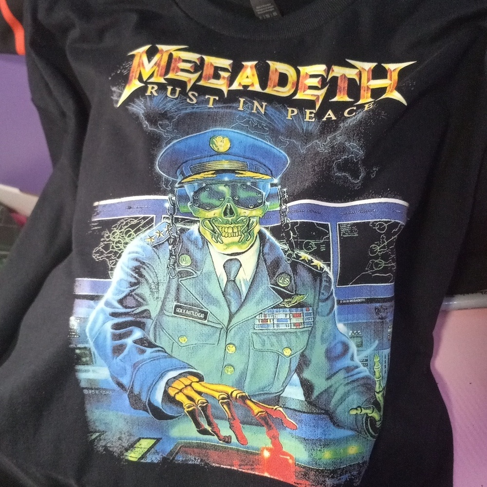 MEGADEATH- CONCERT TEE